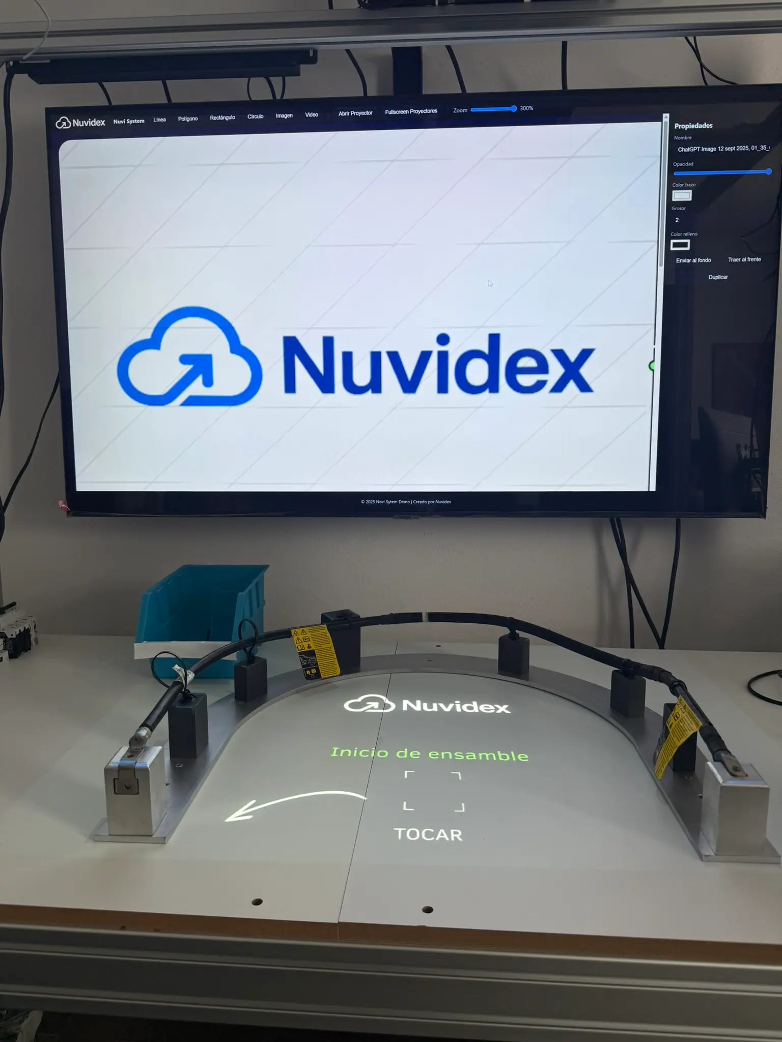 Vista de un dashboard moderno